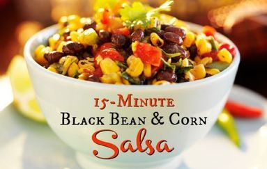 15-Minute Black Bean and Corn Salsa 